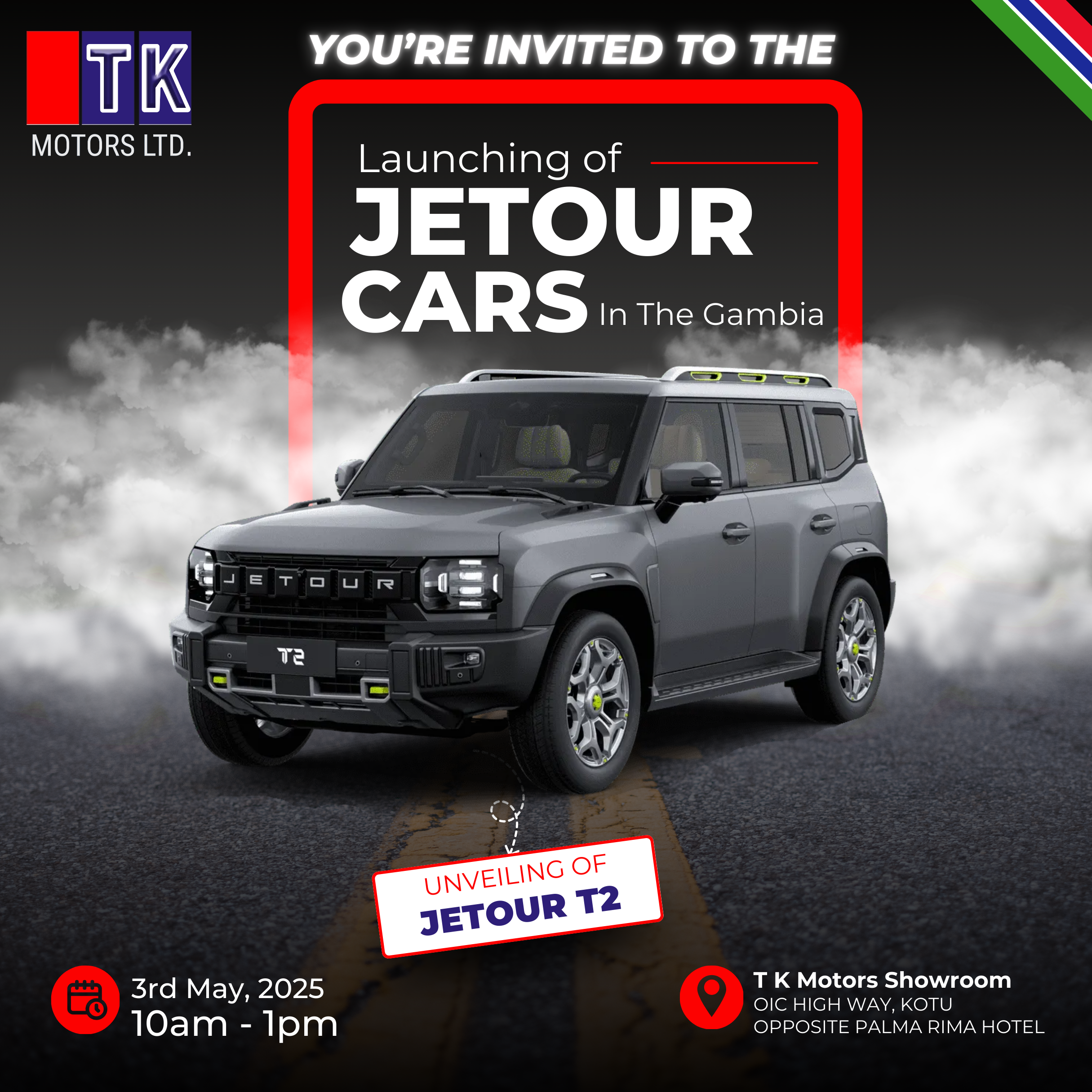 TK Motor Jetours Car